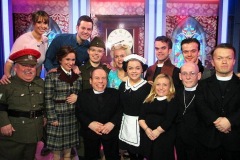 See How They Run Cast Photo on The One Show